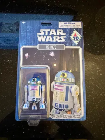 스타 워즈 R2-DL70 피규어 캘리포니아 디즈니 70주년