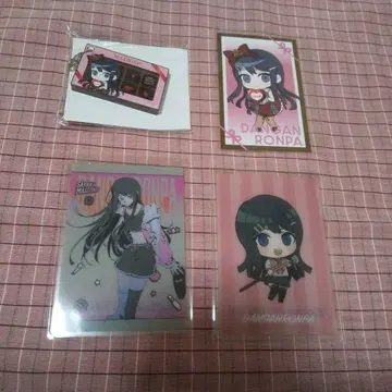 단간론파 단론 마이조노 사야카 마네키네코 라우완 아크링 키링 카드