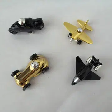 미니카 세트 블랙 골드 컬러 4점 세트