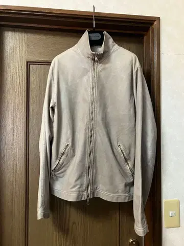 giorgio brato 하이넥 라무 가죽 자켓