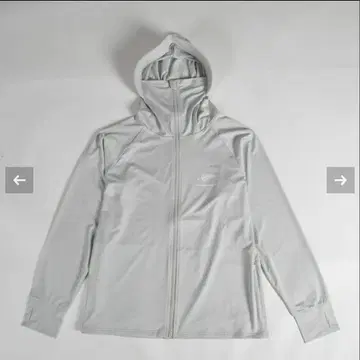 [ FREEKNOT ] UV 풀 커버 후드티 [ 라이트 그레이 LL ]