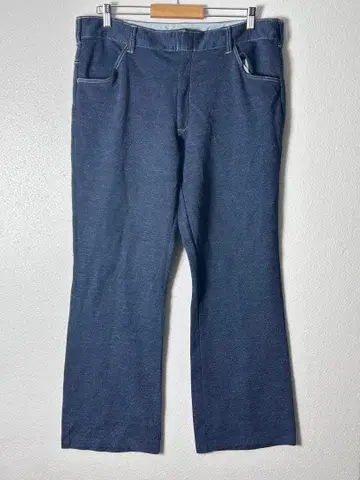 70s JC Penney 플레어 데님 W94 TALON 지퍼