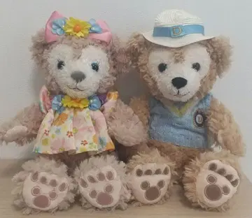 디즈니 더피 셰리메이 봉제 인형 두체 세트