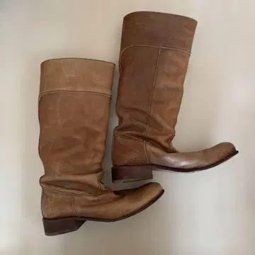 maison de soil 메종드소일 롱 부츠 37 카멜