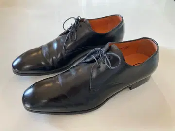 [ 새상품급 ] Santoni 산토니 블랙 플레인 사이즈 7