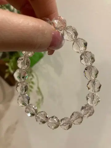 가격 인하! 브라질산! 스모키 수정 다이아컷 9미리