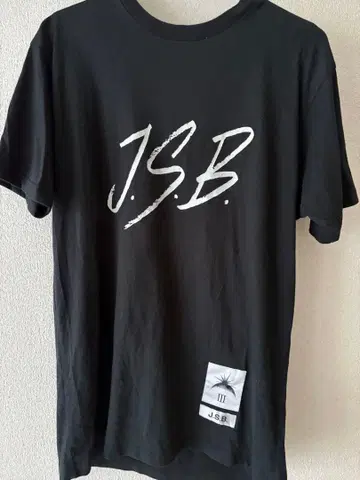 J.S.B. 블랙 티셔츠 S 사이즈