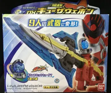 반다이 큐타마 시리즈 우주전대 큐렌쟈 9단 변형 DX 큐자 웨폰