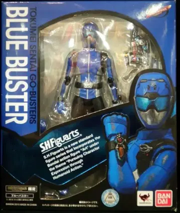 반다이 S.H.Figuarts 특명전대 고버스터즈 블루 버스터