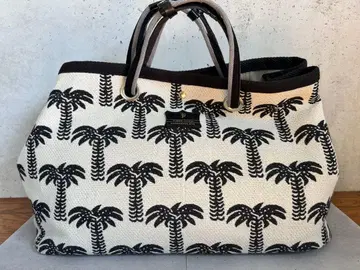 풀보디자인 MADE IN TOKYO 2WAY 가든 토트백 M 야자수 패턴