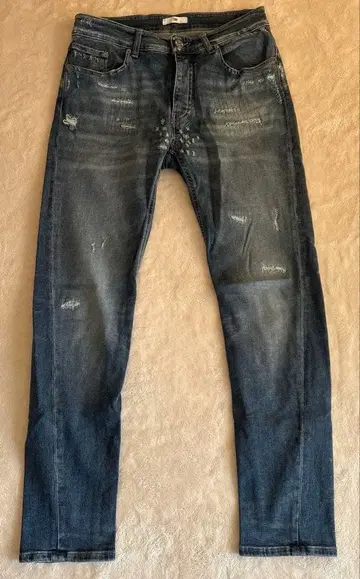 [ 미사용 새상품 ] PMDS 슬림 핏 청바지 30