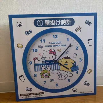 로손 50th Anniversary 산리오 캐릭터즈 복권 시계