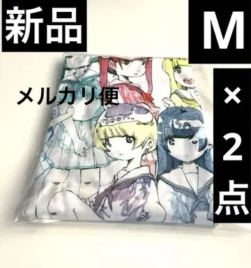 [ 새상품 ] 덴파구미.inc 아이 마돈나 T셔츠 M사이즈 2세트