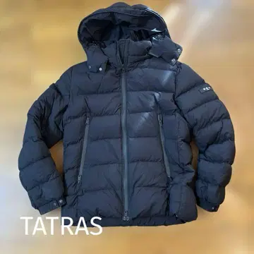TATRAS 볼보레 블랙 다운 자켓 후드 부착 04