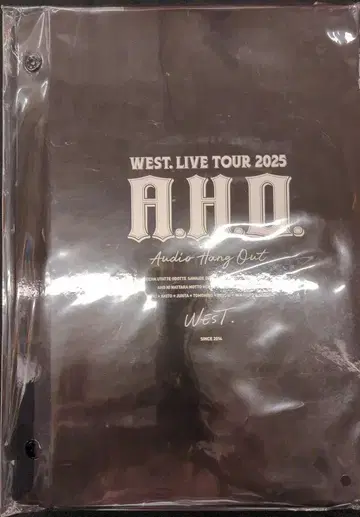 WEST. 25년 A.H.O.-Audio Hang Out- 뉴스레터 폴더