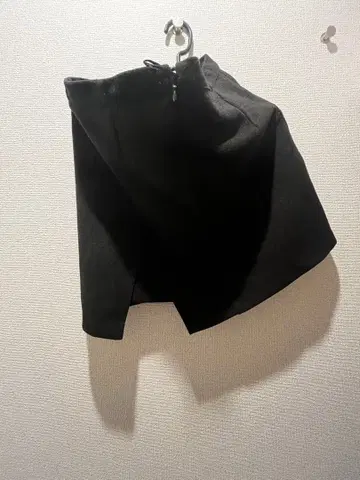 블랙 타이츠 스커트