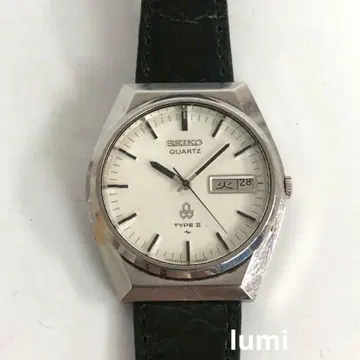 SEIKO 세이코 타입 II 빈티지 쿼츠 남성용 손목시계
