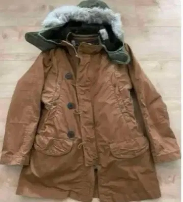 새상품급 데님 던거리 밀리터리 코트 여성용 키즈 새상품급 무료배송