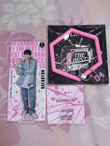 EXO 백현 아크릴 키링 아크릴 스탠드