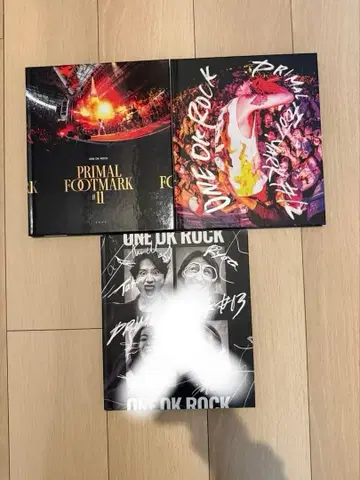 ONE OK ROCK PRIMAL FOOTMARK 2권 세트