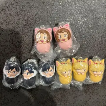 히로아카 가챠가챠 아기싸개 마스코트 참 3종