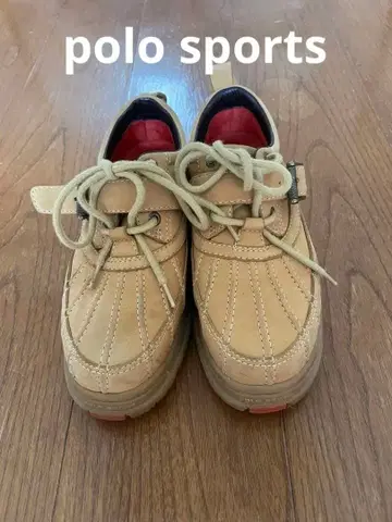폴로 스포츠 스웨이드 신발
