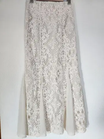 질 바이 질 스튜어트 카틀레야 레이스 머메이드 스커트 S