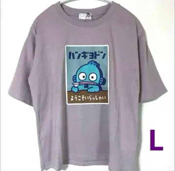 [ 새상품 L ] Sanrio 산리오 한교동 레트로 티셔츠 라벤더