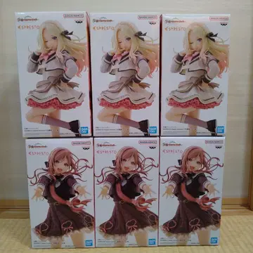 학원 아이돌 마스터 피규어 히메사키 리나 쥬오 호시나 6개 세트