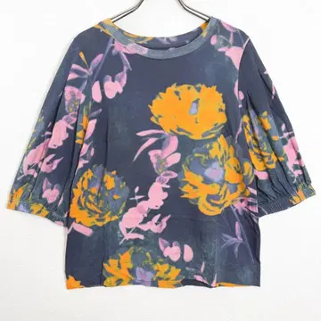 드리스반노튼 꽃무늬 티셔츠 블라우스 상의 S