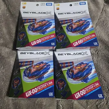 베이블레이드 X UX-00 드란버스터 1-60A 바르셀로나 4개 세트