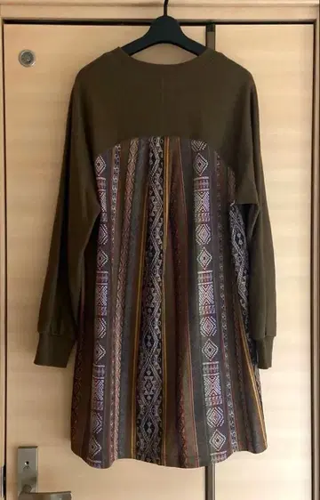 티티카카 쭈리 x 패브릭 프린트 튜닉
