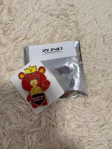 동방신기 ZONE 마네키TB 핀 배지