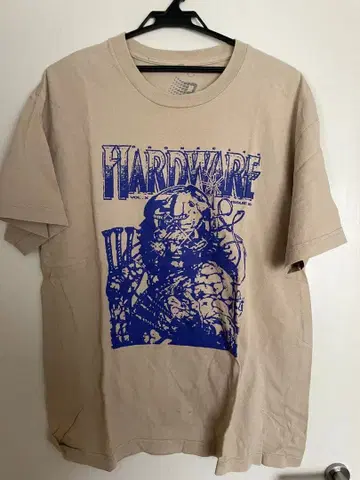 BRONZE 하드웨어 프린트 T셔츠 L