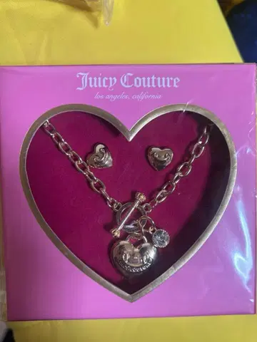Juicy Couture 참 팔찌 귀걸이