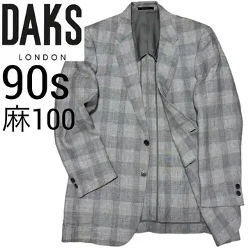 90s DAKS 닥스 린넨 100% 린넨 테일러드 자켓 블레이저