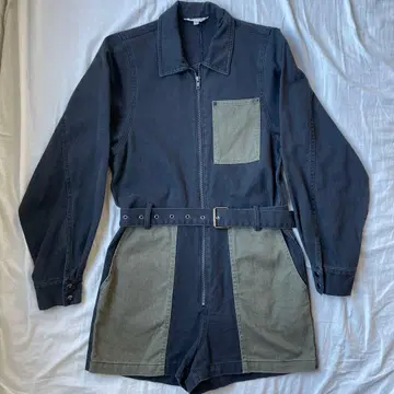 MOUSSY PATCH DETAIL 올인원 사이즈 1 다크 그레이/카키