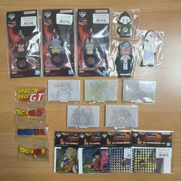 드래곤볼 제일복권 하위상 묶음 판매 로고 아크릴 스탠드