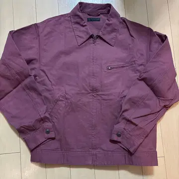 유니클로 집업 블루종 핑크