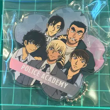 명탐정 코난 코난 플라자 아크릴 키링 경찰학교조 벚꽃 봄