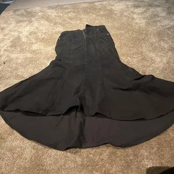 eimy istoire 블랙 롱 스커트 머메이드 스커트