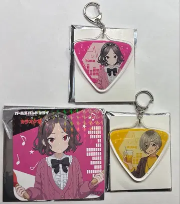 걸즈밴드클라이 가라오케칸 콜라보 굿즈 에비즈카 토모 루파