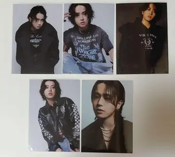 SSH THE EXIBITION 입장 혜택 브로마이드 SHIN 5장 세트