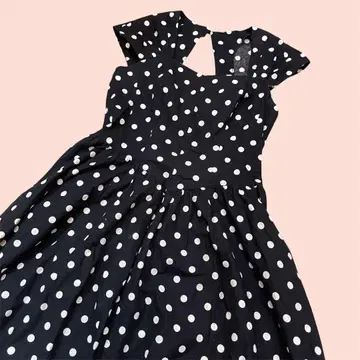빈티지 도트 로카빌리 원피스
