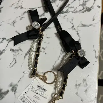 LIZ LISA 블랙 리본 스트랩