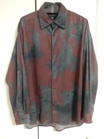 정가 12100엔 HARE 하레 샤이니 BLUR 가라셔츠