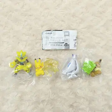 극장판 포켓몬스터 캡슐액트 MOVIE 21st ver. 전 4종