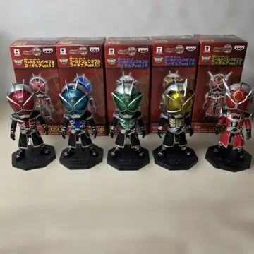 [ 중고 ] 월드 컬렉터블 피규어 가면라이더 위자드 5체 세트