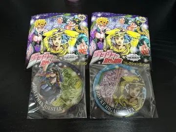 죠죠전 아라키 히로히코 원화전 캔뱃지 죠죠리온 히가시카타 죠스케 죠나단