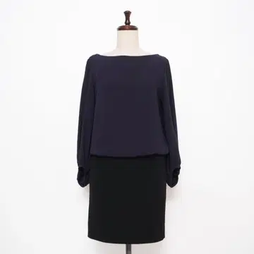 다이앤 폰 파스텐버그 셋업풍 원피스 네이비 사이즈 0*KD265